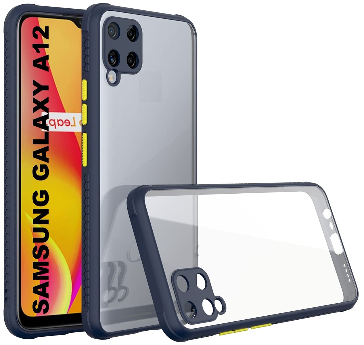 CoversKART® Back Cover for Samsung Galaxy A12, miqilin Amazon.in