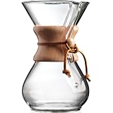 Chemex Pour-Over Glass Coffeemaker - Classic Series - 6-Cup - Exclusive Packaging