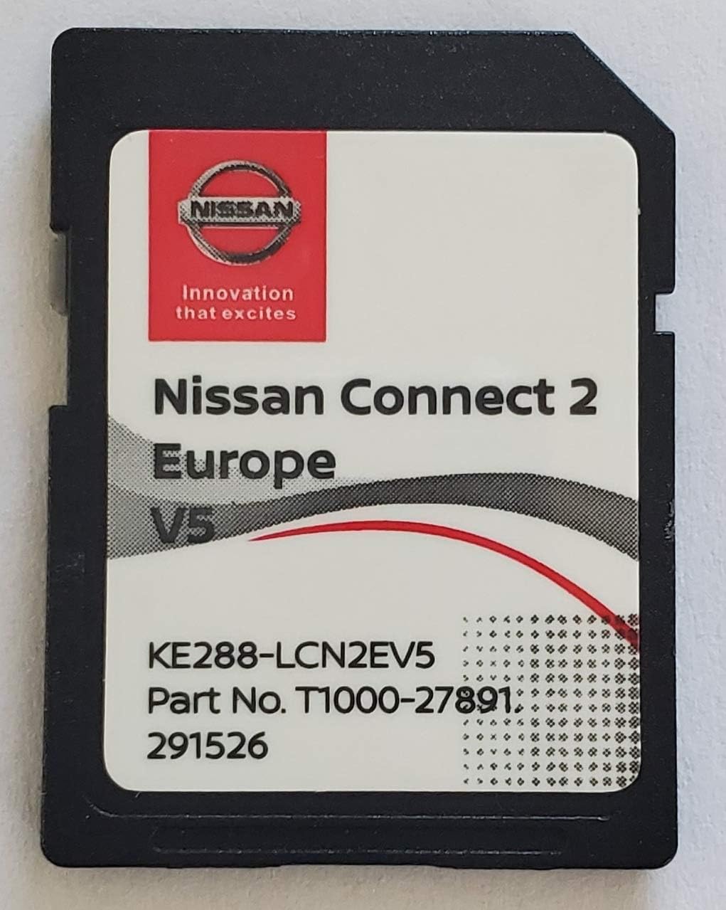 Scheda SD Navigazione GPS Europa 2022 V12 - Database Q3.2020, Compatibile Con Nissan Connect 1 LCN1, Riferimento D43BD04-D0120-2001
