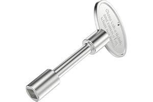 Onlyfire Products Handle Replacement Gas Valve Key for 1/4" and 5/16" Turn Ball Valve,3",Chrome