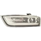 HEADLIGHTSDEPOT Left Driver Side HID Headlight Compatible With Audi Q3 2015; CAPA Certified
