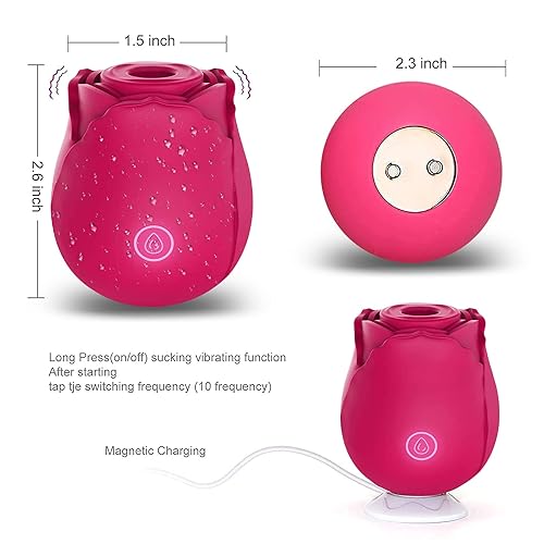 Rose Toy for Women - Upgraded Rose Sexual Stimulator with 10 Modes for  Sexual Pleasure, Rose Adult Toy for Female Couples - RDE05 in Saudi Arabia 