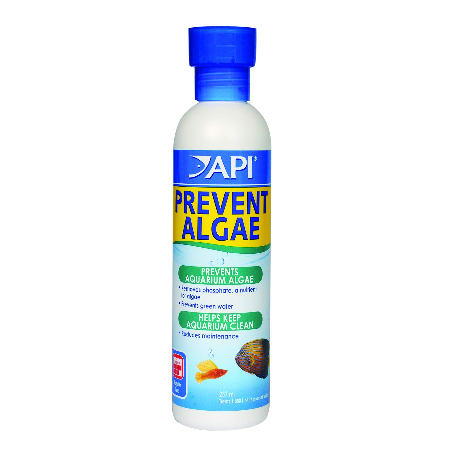 API Prevent Algae Aquarium Algae Control Solution, 237 ml Bottle