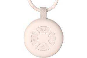 FENDALE Portable Sound Machine for Baby | White Noise | 12 Soothing Sounds | Noise Canceling for Travel, Office, Nursery | Baby Shower | Registry Gift | Sleep Soother for Babies Kids Adults | Putty