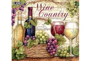 Wine Country 2019 14x12.5 Wall Calendar