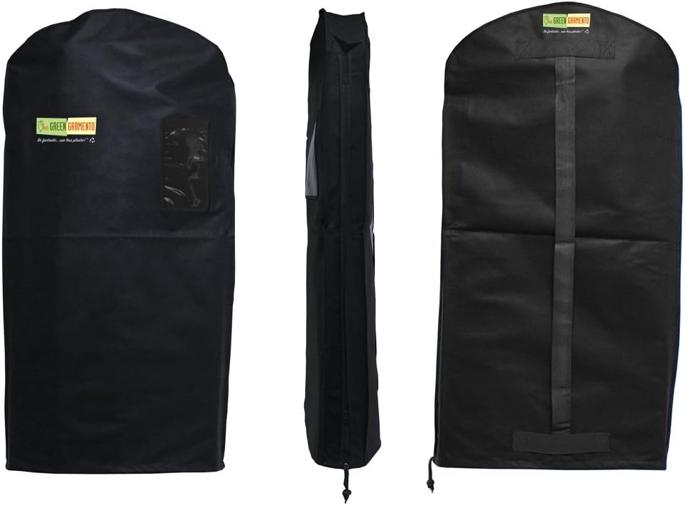 The Green Garmento 48Inch Black Night Signature Laundry Bag, 4in1