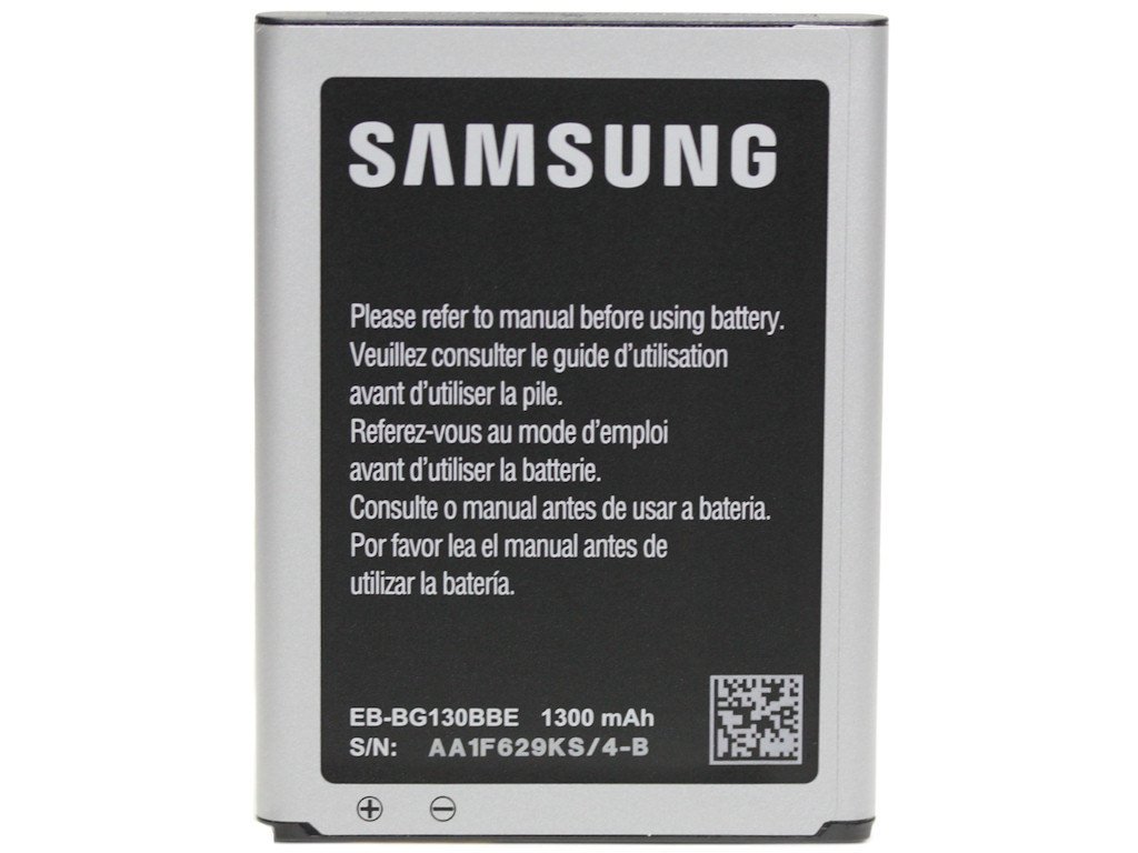 LiIon Galaxy Young 2 G130H - Original Battery for Samsung eb-bg130bbe:  Amazon.co.uk: Electronics