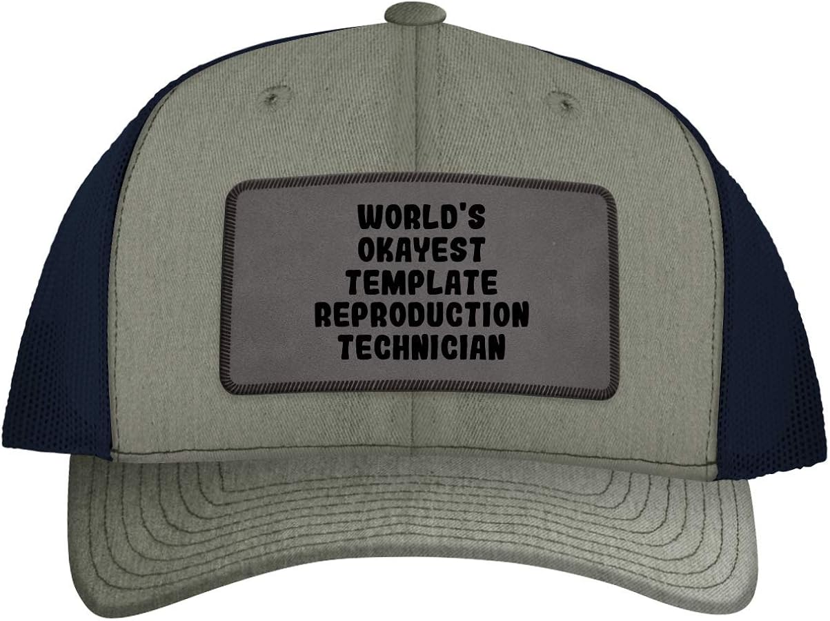 World's Okayest Template Reproduction Technician Leather