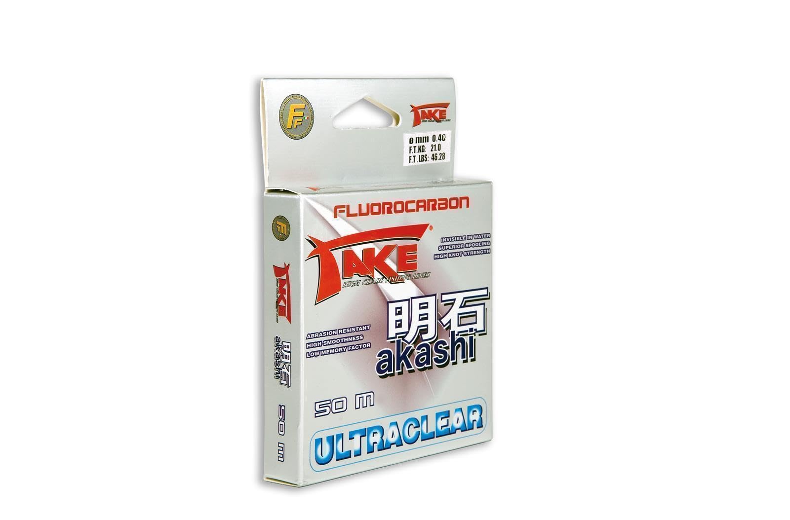 Lineaeffe Wire AKASHI FLUOROCARBON MT50 D0,18 kg.6