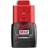 Milwaukee Electric Tool 48-11-2430 M12 Redlithium 3.0 Compact Battery Pack