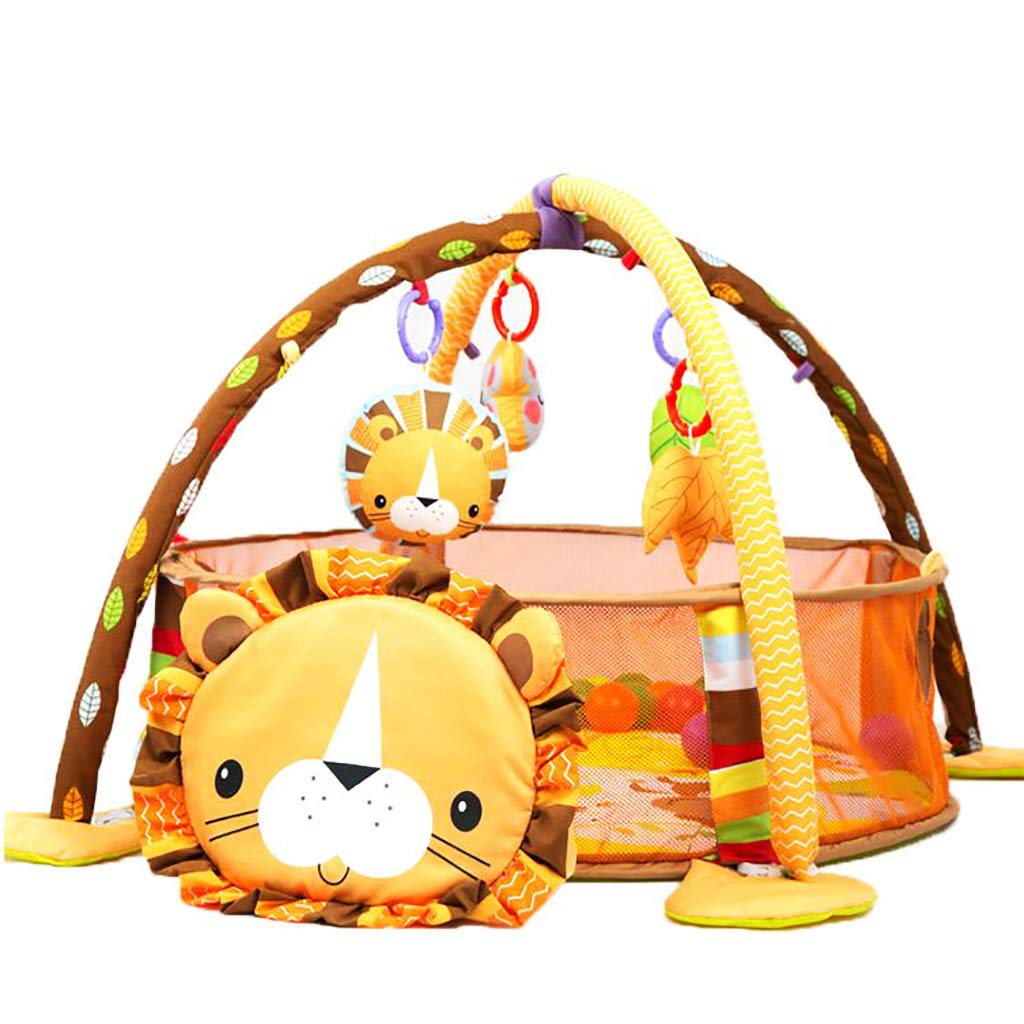 3 in 1 lion activity gym & ball pit