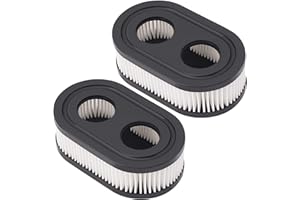 LOTIFIE Briggs and Stratton Air Filter 593260 - Lawn Mower Air Cleaner Cartridge Filter for 798452,Series Engine 4247 5432 5432K 09P702 Mower Replacement Accessories (2pcs)