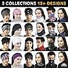 Fleece Neck & Ear Warmer - Reversible Neck Gaiter, Mask, Headband & Beanie