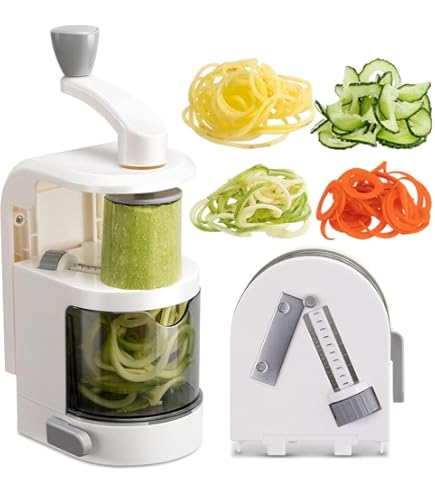 Amazon.com: Cuisinart CTG-00-SPI4 Food Spiralizer, Black/Stainless