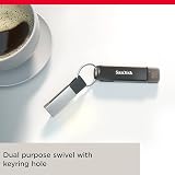 SanDisk 256GB iXpand Flash Drive Luxe with Lightning and USB-C view 7