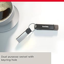 SanDisk 64GB iXpand Flash Drive Luxe for iPhone and