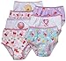 Peppa Pig Little Girls Panties 7 Pairs Underwear Briefs, Multi Color, 2T/3T