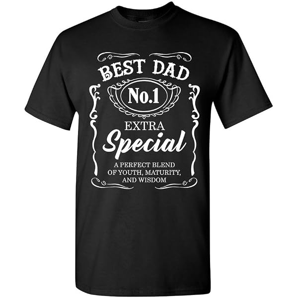 Husband Dad Protector Hero V-Neck T-Shirt - Father's Day Gift Tee, Black