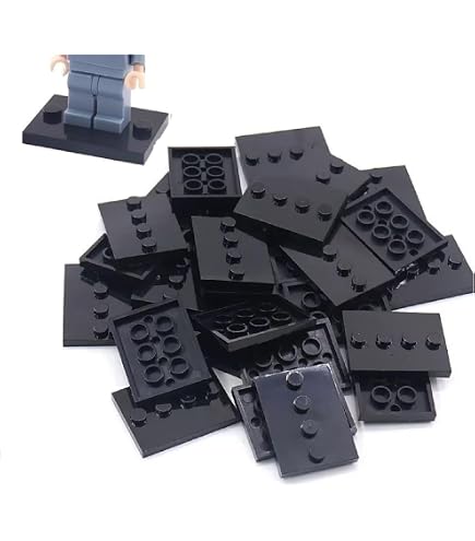 Amazon.com: Gobricks 93095 Panel 1X2X1 with Rounded Corners and
