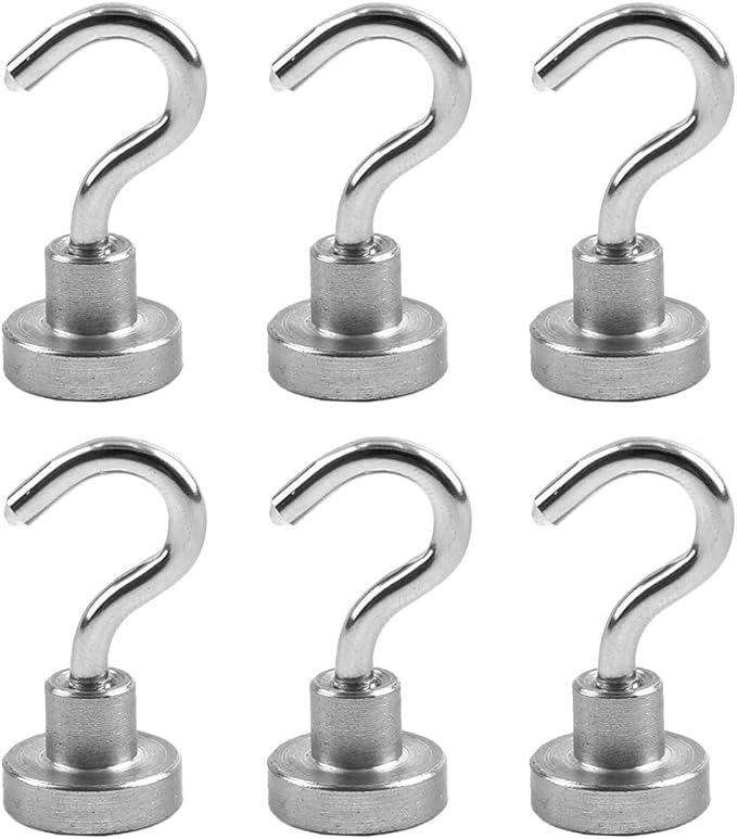 Agnetastico® | 1 Pezzo Agnete Con Occhiello In Neodiio N35 20 - Foto 5