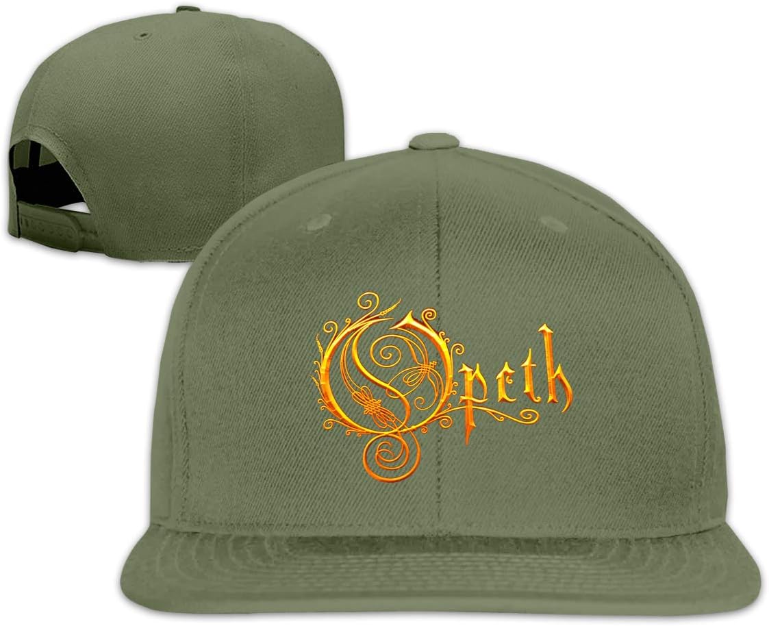 Opeth Woman's Mens Hat Elastic Fit Cotton Cap Moss Green
