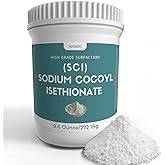 9.6 oz Sodium Cocoyl Isethionate, Premium Sodium Cocoyl Isethionate (SCI) Powder, Amazing Bubbles, Gentle on Skin, Biodegrada
