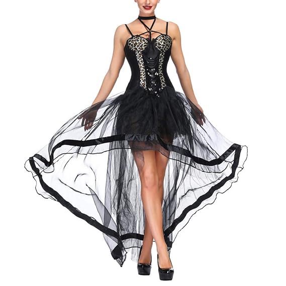 Nylon Lightweight and comfortable leopard course dress