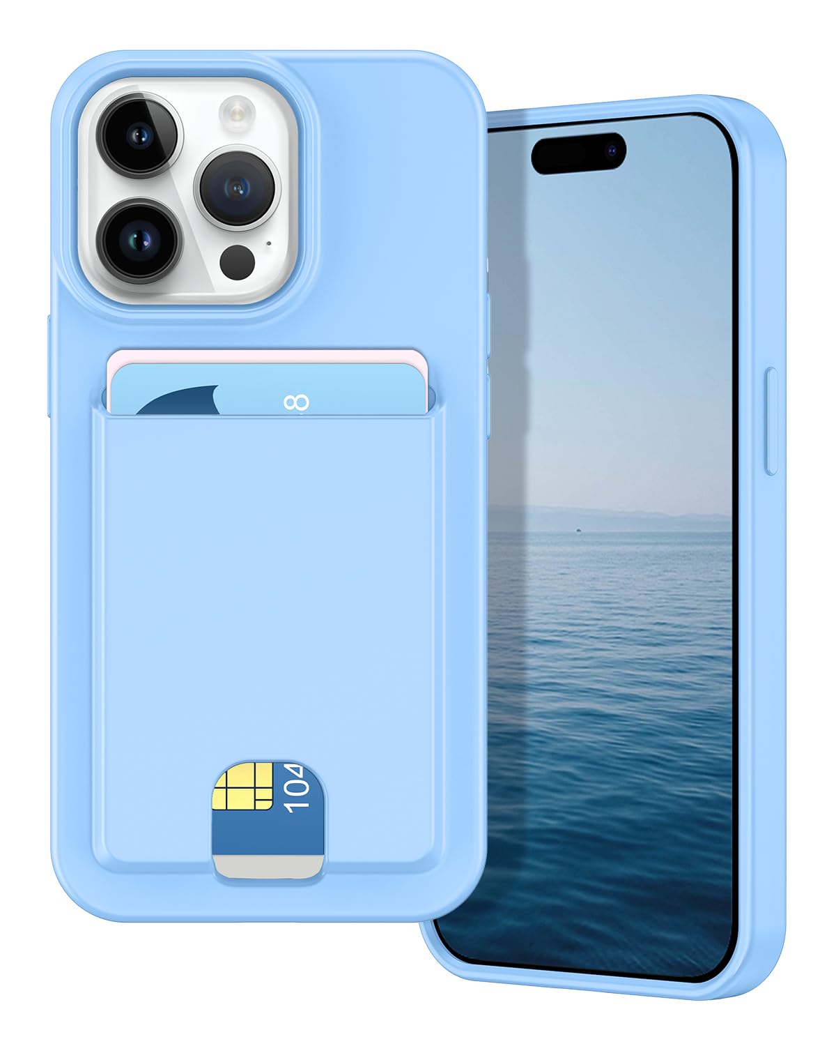 Petocase for iPhone 14 Pro Wallet Case Card Holder