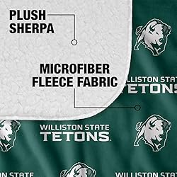 Williston State College Blanket, 60"x80" Logo