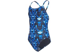 iSwim Swirl Thin Strap One Piece Swimsuit Youth (22-28)