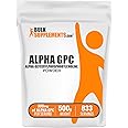 BulkSupplements.com Alpha GPC Powder - Choline Supplements, Alpha GPC 300mg - Acetylcholine Supplements, Unflavored & Gluten Free, 600mg per Serving, 500g (1.1 lbs) (Pack of 1)