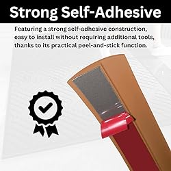 1/5 inch Height Floor Transition Strip, Self