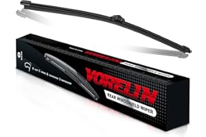 Vorelin Rear Wiper Blade, All-Season Back Window Wiper, Rear Windshield Wiper Direct Fit OEM Replacement Automotive Blade for