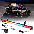 Xprite Upgraded 30" Offroad Rear Chase LED Strobe Light Bars w/Running Turn Signal Brake Reverse Light for UTV, ATV, Polaris RZR XP 1000, Side by Sides, 4x4, Trophy Truck - RZ Series RYWBR