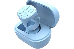 Vekesen Tiktok Scrolling Ring for iPhone, Bluetooth Camera Remote Control, Remote Control for TIK Tok Scrolling Ring for iPhone, Android (Blue)