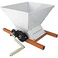 Varomorus Manual Soft Fruits Vegetables Berries Grape Crusher Grinder 7 Gallons (Steel)