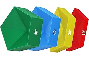 ARSTBETY 4 Layer Stained Glass Succulent Soldering Jig, 5/6 Petal Bloom Stained Glass 3D Flower Succulent Soldering Jig 10° 20° 30° 40° (5 Petal Coloful)