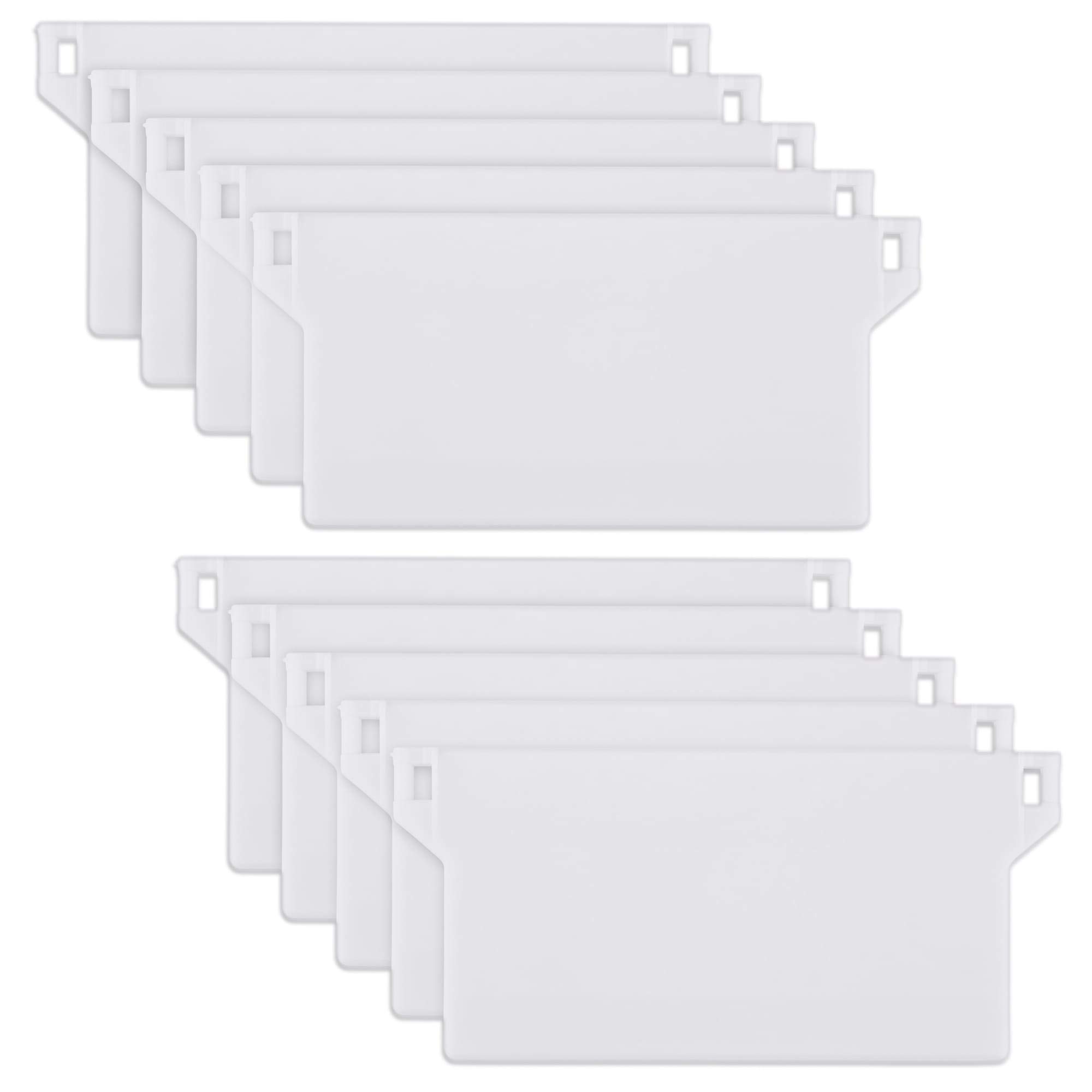 Vertical Blind Weights 89mm (3.5 inches) - Replacement Spares Bottom Weights Slats - White (20)