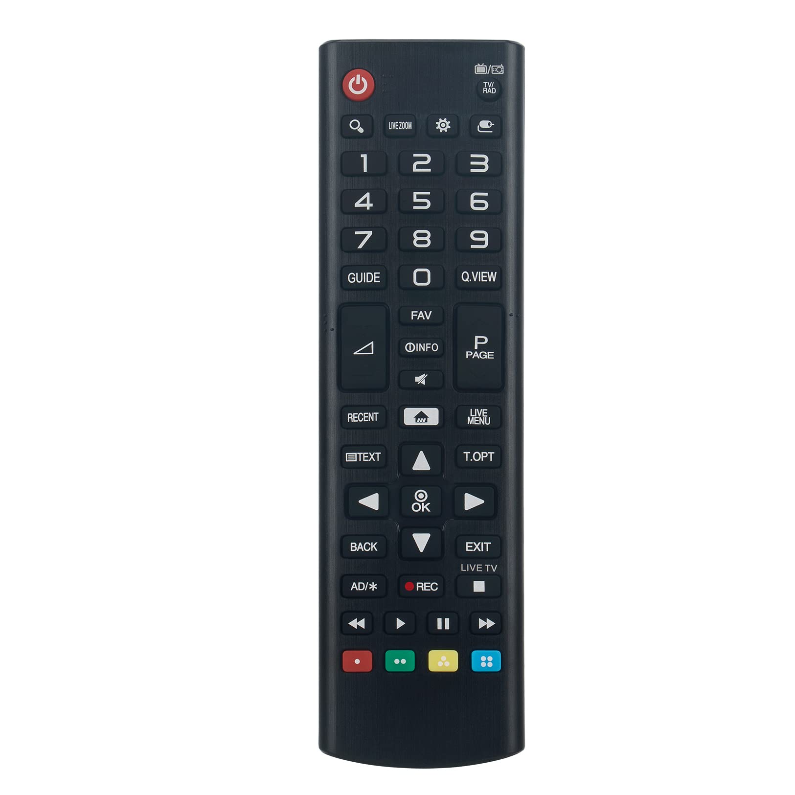 VINABTY AKB74915341 Sub AKB75055702 Replacement Remote Compatible with LG FULL HD TV 49LH600V 49UH610T 55LH600T 55LH600V 55UH615T 60UH615T 65UH615T 32LH604T-TB.AAUGLJD