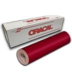 Amazon.com: ORACAL 651 Gloss Dark Red Adhesive Craft Vinyl for