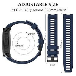 MYSNBKN Compatible with Garmin Instinct Band, Soft