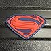 SUPERMAN PATCH - RED/BLUE