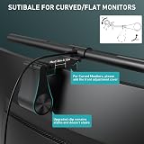 Quntis Curved Monitor Light Bar 51cm with Remote Control 3000K-6500K view 4