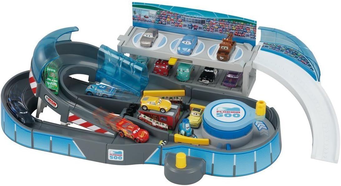 タカラトミー カーズ・トミカ まわしてレーシング！ 2wayサーキット