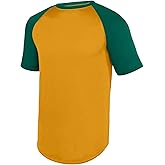 Augusta Sportswear Boys Youth Wicking Short Sleeve Baseball Jersey
