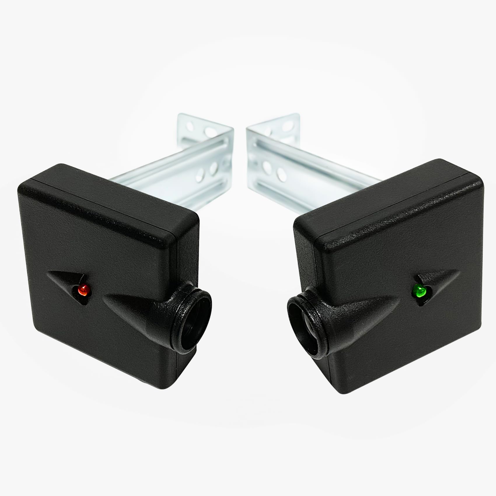 Photo 1 of Garage Door Sensors Bracket, Replacement for Genie/Overhead Garage Door sensors, GSTB-R STB-BL Garage Sensor for Genie Garage Door Openers Manufactured After 1993?Includes Sender & Receiver & Bracket.