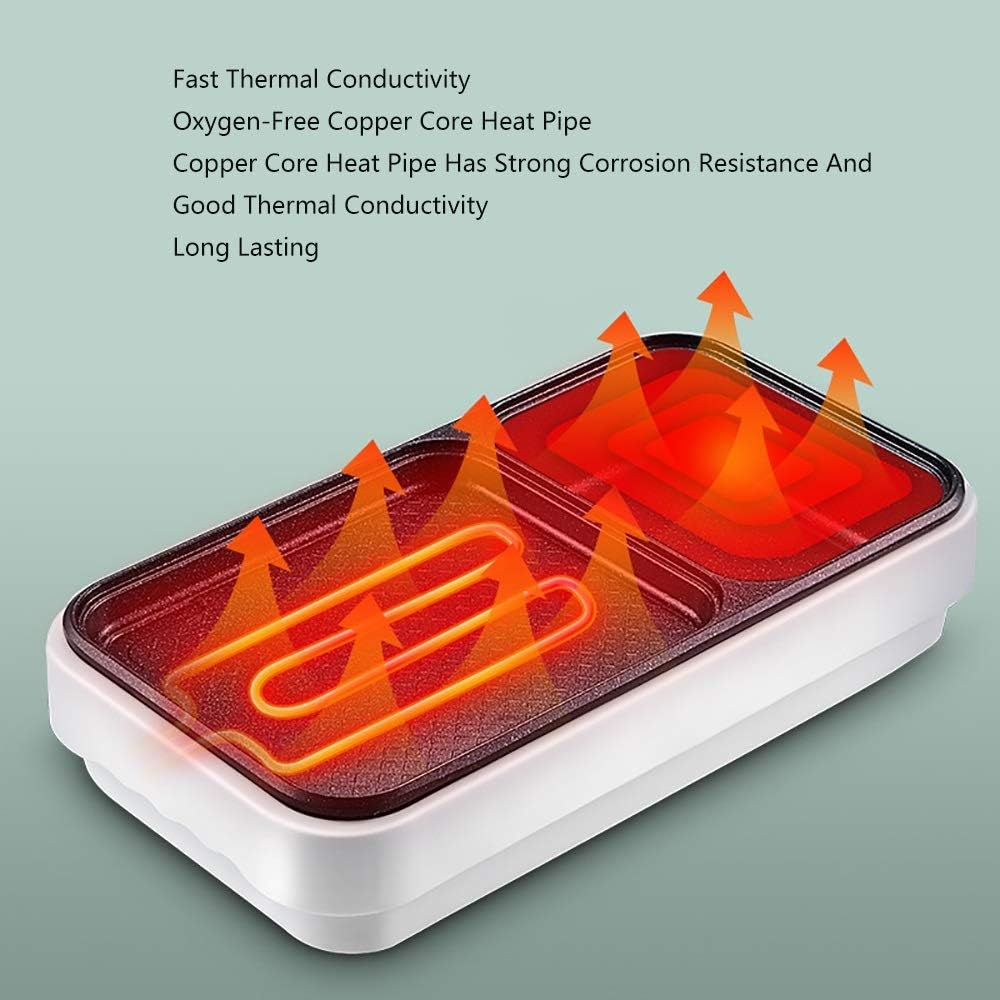 review Nologo W-XS Electric Grill,3000W Power,Not Easy to Rust,Safe,Anti-Scald and Lighter,Independent Temperature Control for Zone Heating,Suitable for Home Kitchen and Outdoor Barbecue,Convenient