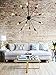 Sputnik Chandeliers 12 Lights Black Pendant Lighting Ceiling Mount Light Fixture, UL Listed