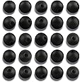 NITOPUPU 100Pcs 8mm Natural Matte Black Onyx Agate Beads Round Loose Gemstone Stone Beads for Jewerly Making with Crystal Stretch Cord