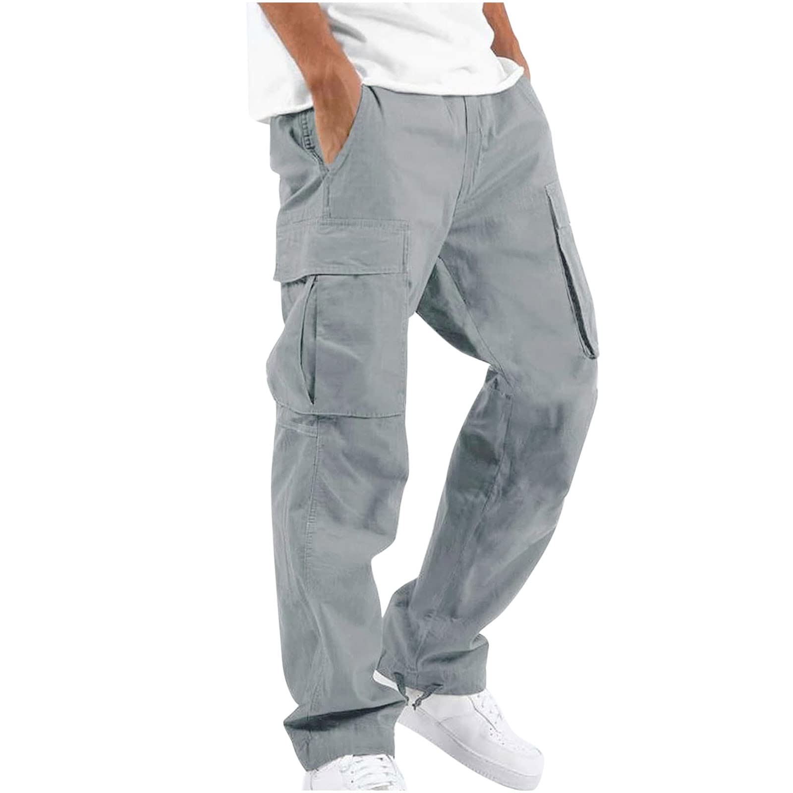 Men's Tactical Cargo Joggers Pant Sport Work